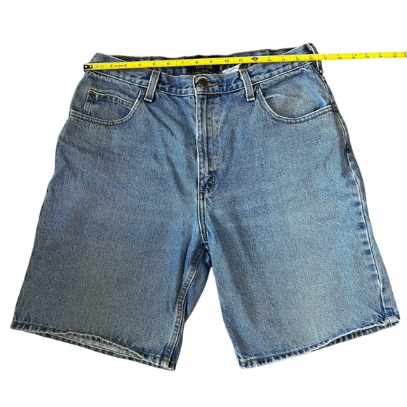 NWOT RedHead 5-Pocket Medium Washed Utility Denim Shorts for Men 35 100% Cotten - Picture 2 of 7